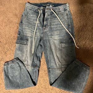 NWT american eagle jean joggers!